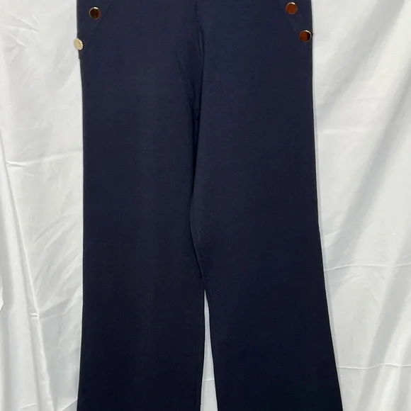 🌟3 for $25🌟 See and Be Seen  Pantsuit Women’s DARK NAVY BLUE/WHITE Ensemble SZ S - Picture 3 of 16